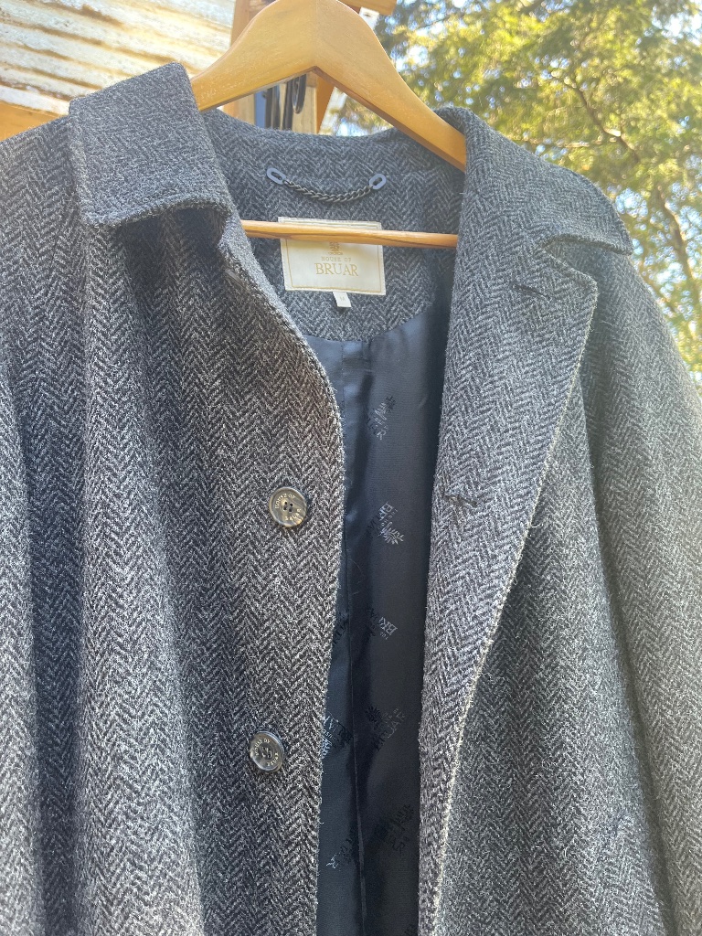 House Of Bruar Men’s Raglin Sleeve Coat